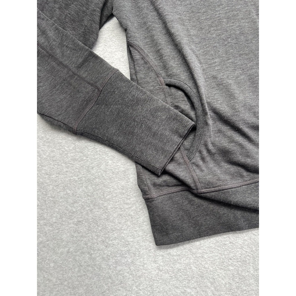 Mondetta Performance Gear MPG Women's Sz M Pouch Pocket Sweatshirt Grey Wool - Picture 2 of 12